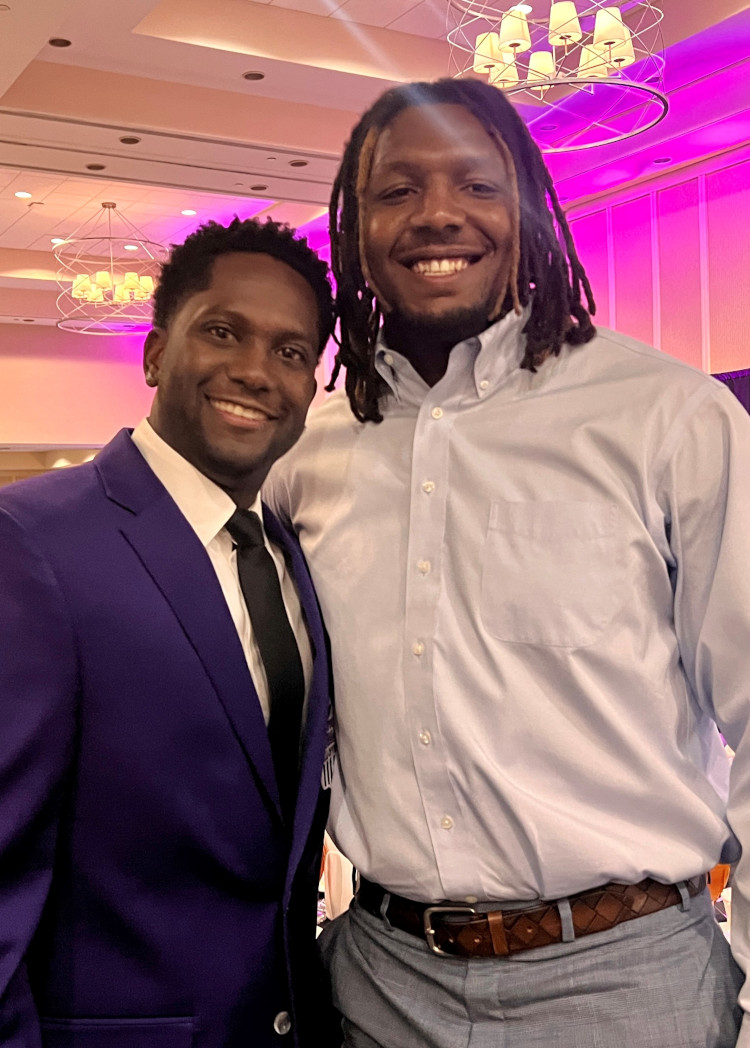 JJ Weaver with Harry Douglas